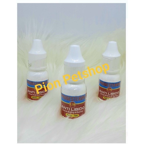 NEW PROGESTERON ANTI LIBIDO 5 ml untuk Anjing dan Kucing