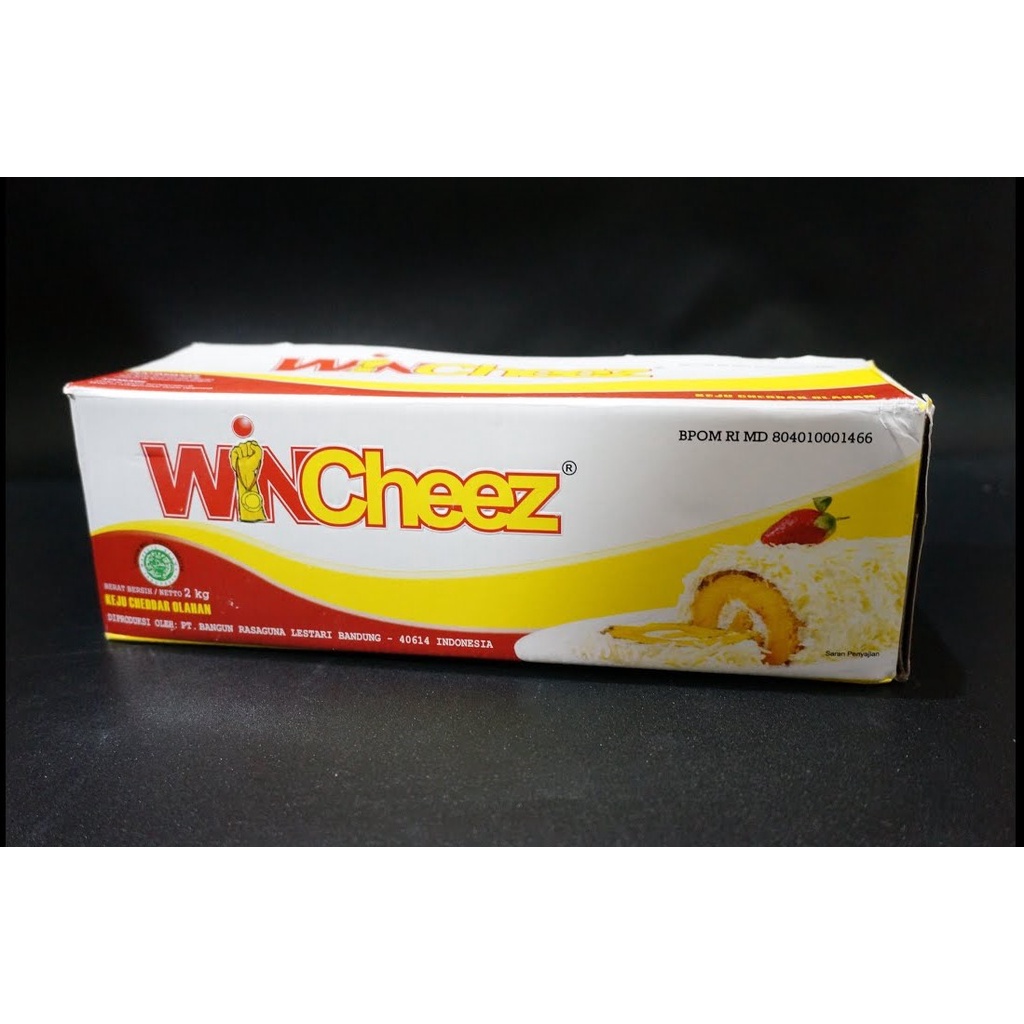 

Keju wincheez 2kg, keju cheddar