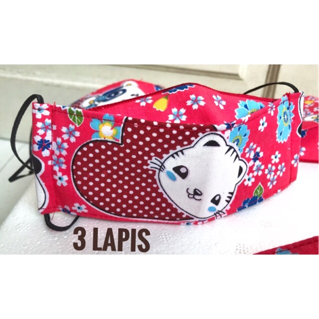 Masker anak 100 cotton Masker Kain Anak Masker Lucu Masker anak 100 cotton Masker Kain Anak Masker Lucu