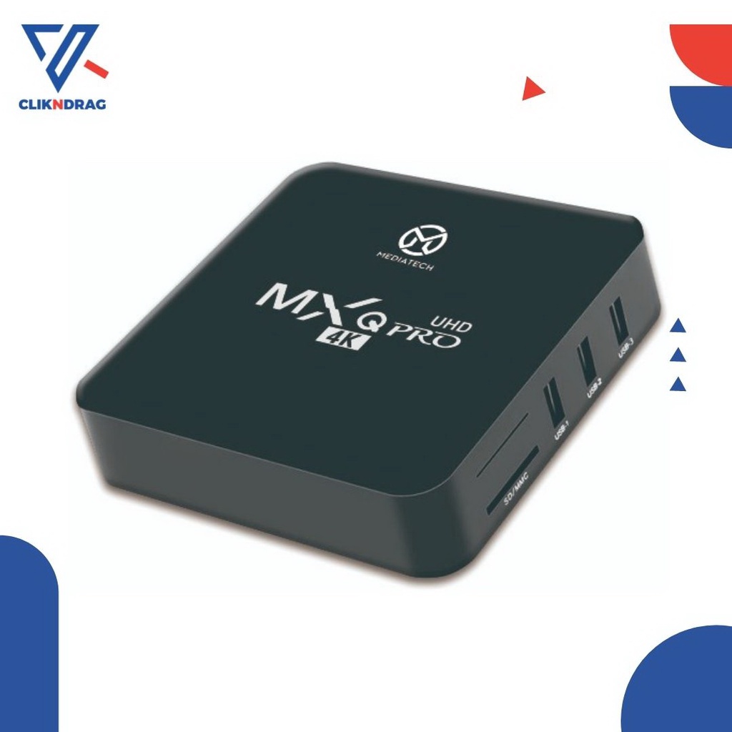 Mediatech TV BOX  MXQ Pro 4K 5G/UHD Smart TV Box  - 460202