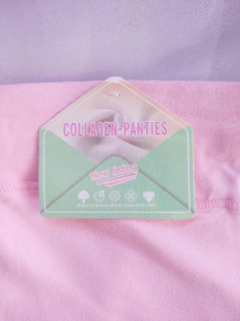 CELANA DALAM WANITA TERMURAH 0002D PINK MUDA CD UNDERWEAR LINGERIE COLLAGEN PANTIES SPANDEX SPANDEK