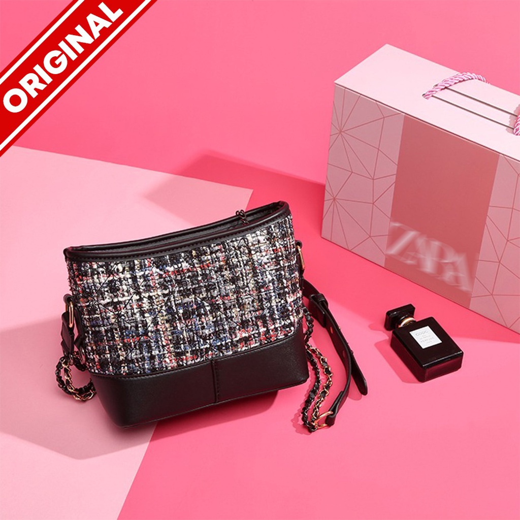 [GRATIS BOX] Tas Wanita Gabrielle Gift Set Box Tas Selempang Love Special Edition Original RZ Bag