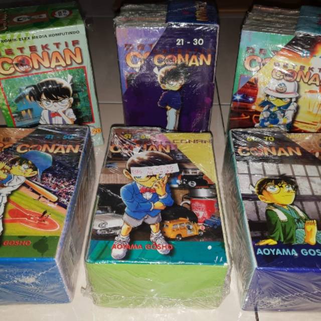 

CONAN BOX SET 31-40, 41-50, 51-60, 61-70