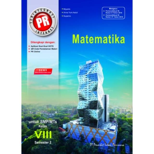 Buku Pr Lks Matematika Kelas Viii 8 Semester 2 K13 Revisi