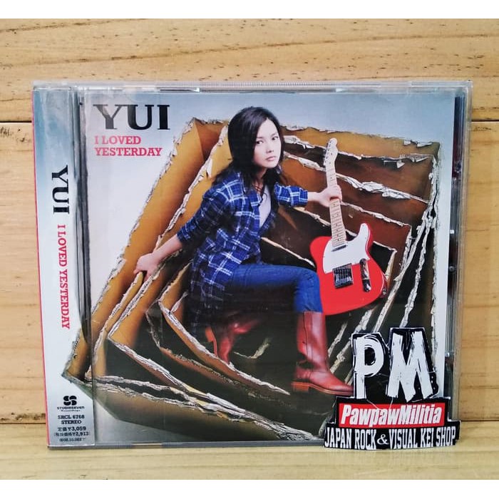 CD Yui I Loved Yesterday Reguler Edition
