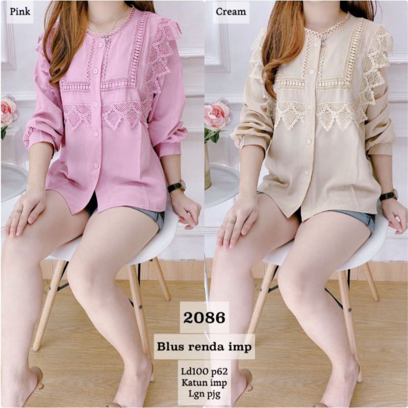 blouse CASANDRA burkat import