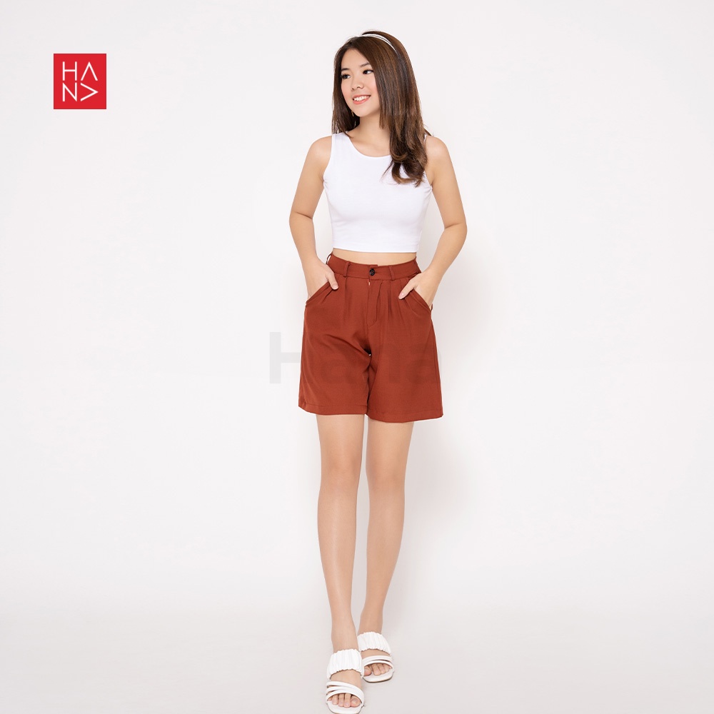 Hana Fashion - Ava Bermuda Pants Celana Pendek Wanita - SP044