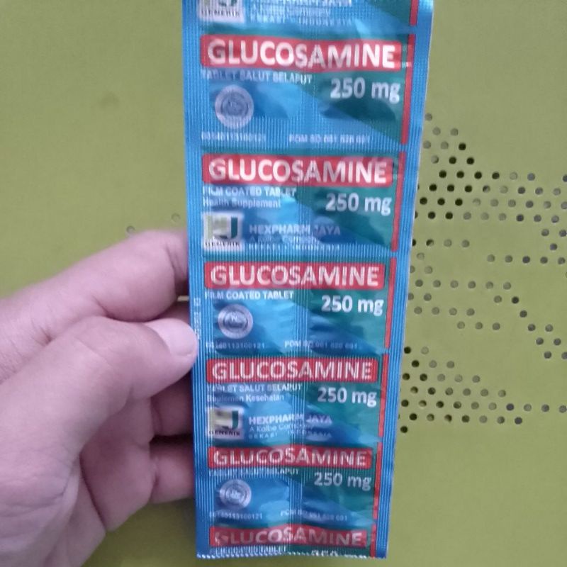 GLUCOSAMINE HJ (Suplemen Kesehatan Sendi &amp; Tulang)