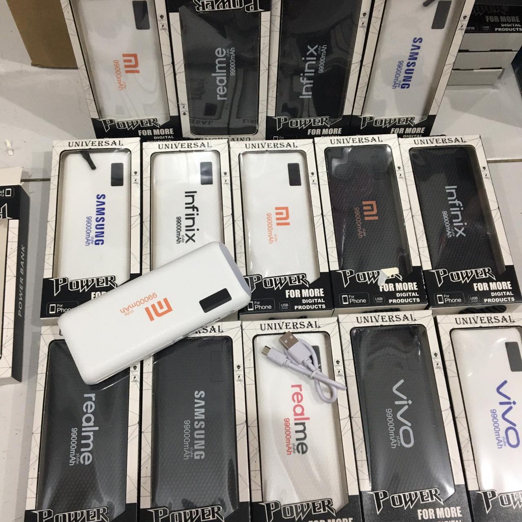 powerbank samsung oppo xiaomi vivo 99000mah