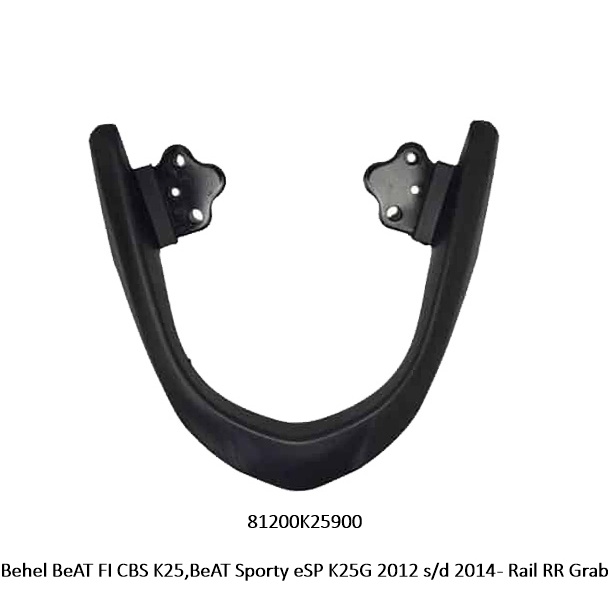81200K25900  Behel BeAT FI CBS K25,BeAT Sporty eSP K25G 2012 s/d 2016 - Rail RR Grab