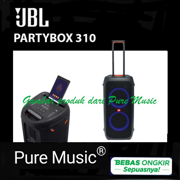 [Audio] Jbl Partybox 310 Speaker Portable Original Party Box - Sound System - Sound Master