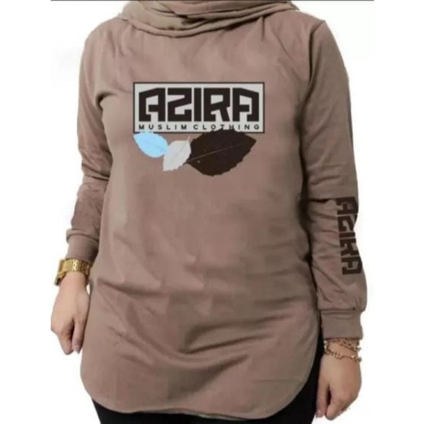 kaos Lengan Panjang Azira/Kaos Hijab Azira Original