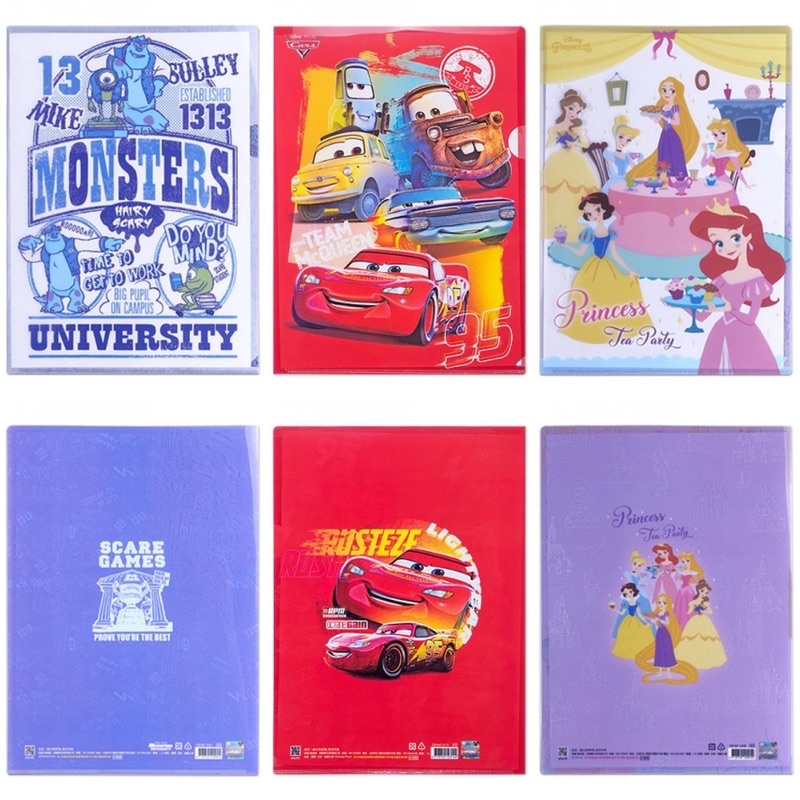 

Map Plastik A4 Disney - bentuk L