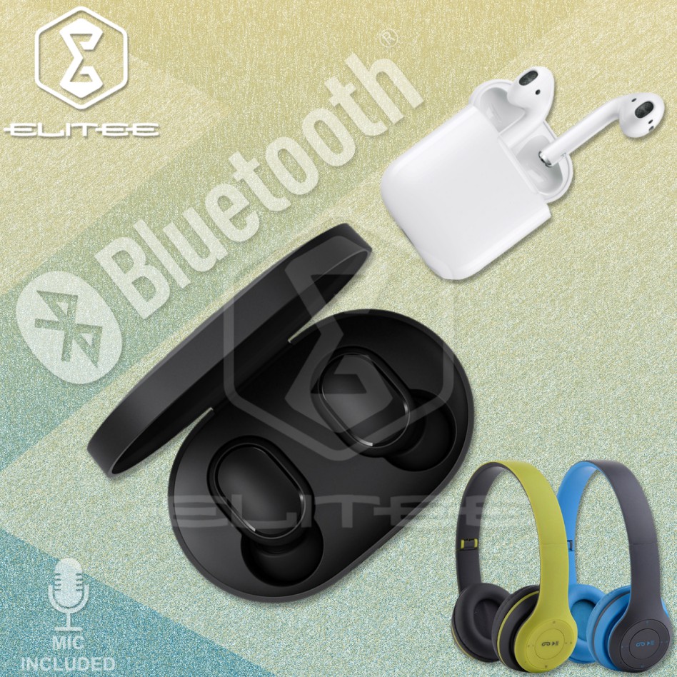 ELITEE Headphone Headset Bluetooth Wireless | Earphone Bluetooth