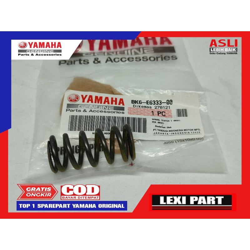 spring per rumah kampas kopling new R 15 R155 VVA V3 Mt 15 Vixion R XSR 155 BK6-E6333-00 ori Yamaha