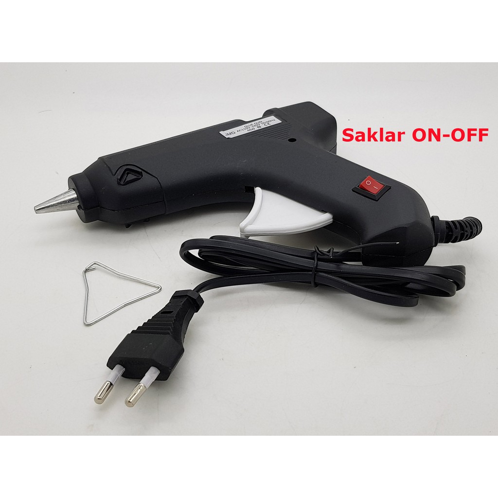 Glue Gun Besar 40watt Saklar ON-OFF COPPER POINT Merk JS / Lem Tembak