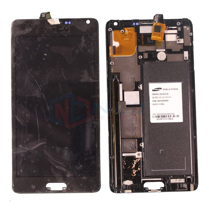 LCD TOUCHSCREEN SAMSUNG GALAXY NOTE 4 / MTK6572 HDC
