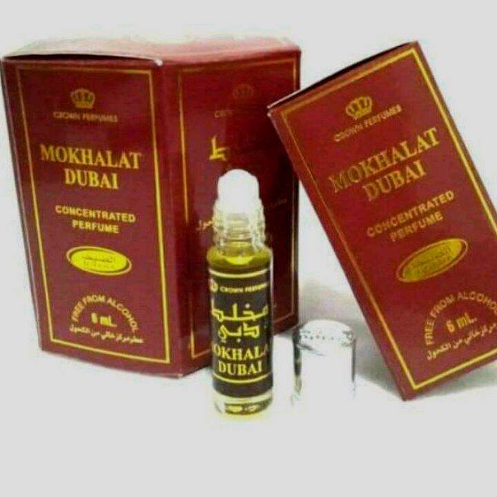 Parfum Mokhalat Dubai DOBHA 6ml Minyak Wangi Roll On Non Alkohol