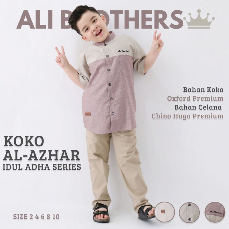 Afsheenastore Setelan Koko Anak Laki Laki  By Ali Brother