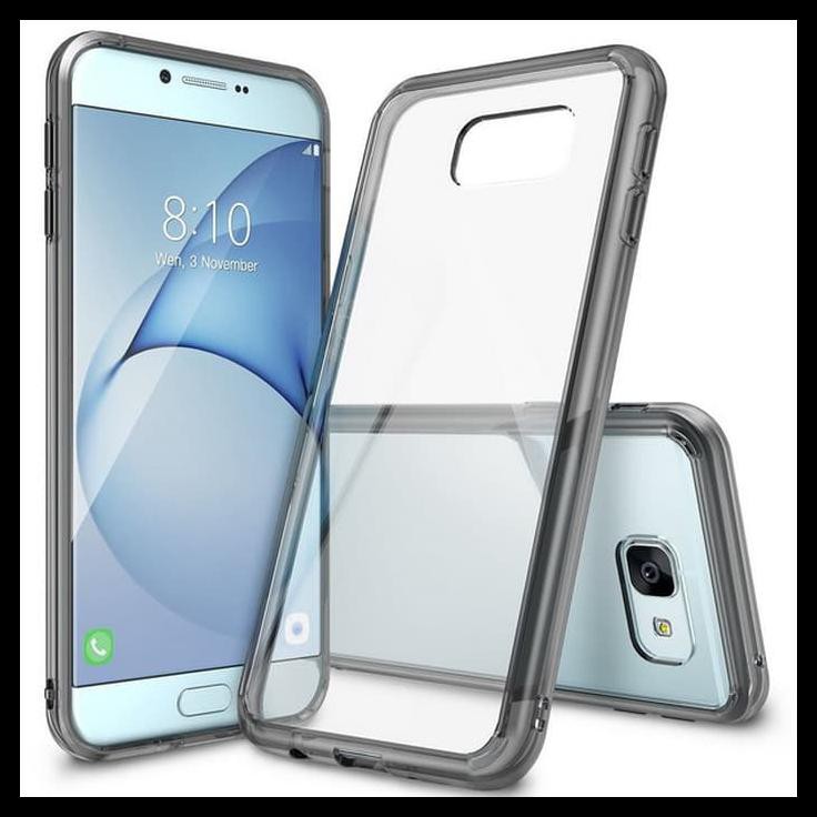 Rearth Galaxy A8 Ringke Fusion - Smoke Black