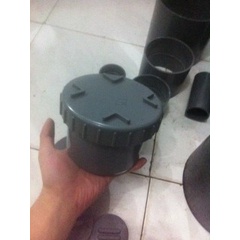 cap putar clean out dengan CO+ sambungan pipa air AW RUCIKA 4 inch