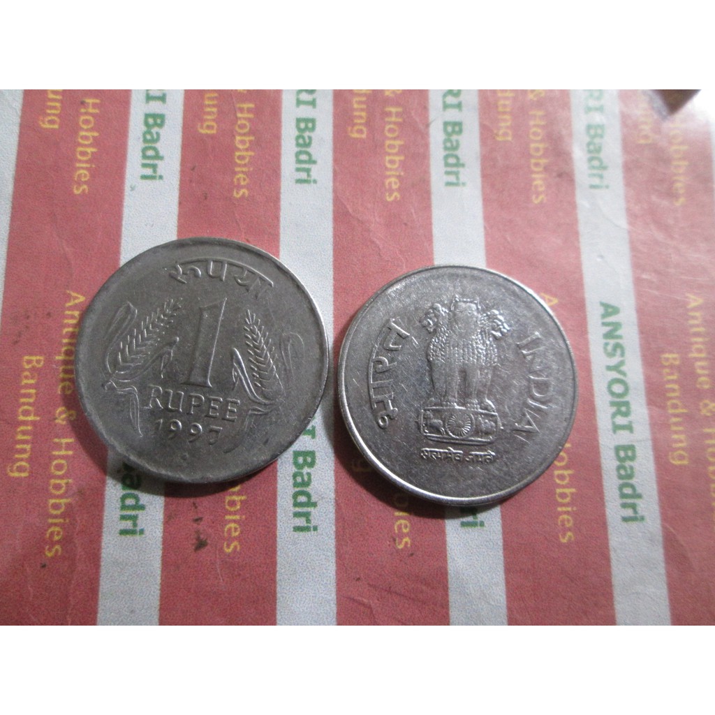 koin india 1 rupee iklan L701