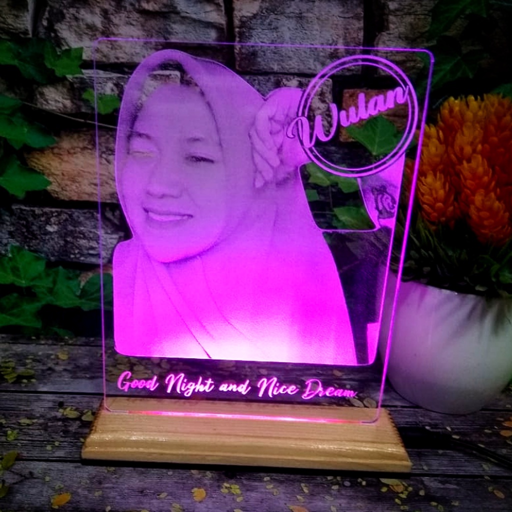 LAMPU TIDUR / LAMPU HIAS TIDUR / LAMPU KAMAR TIDUR / LAMPU HIAS KAMAR CUSTOM FOTO