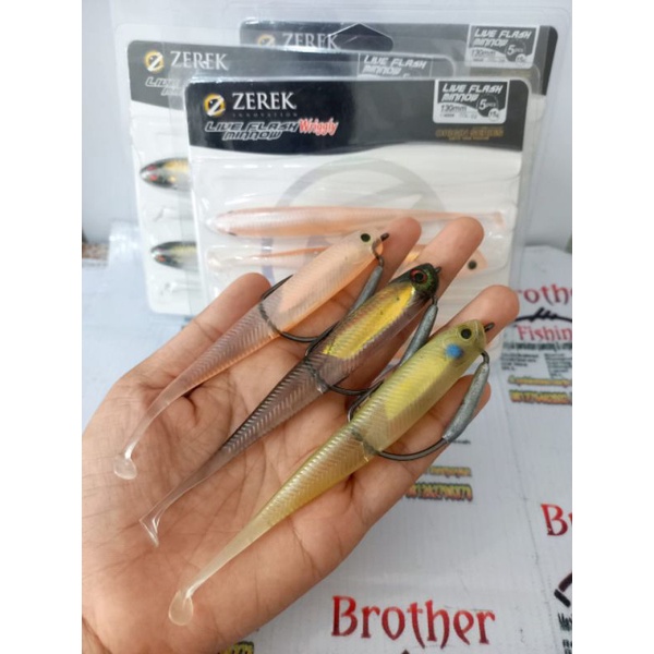 Soft Lure Zerek 13 cm satuan