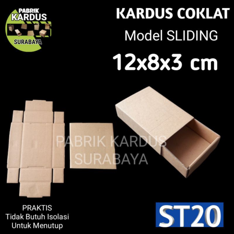 

KOFAK SLIDING ST-20 COKLAT KARDUS KARTON BOX HP AKSESORIS SOUVENIR