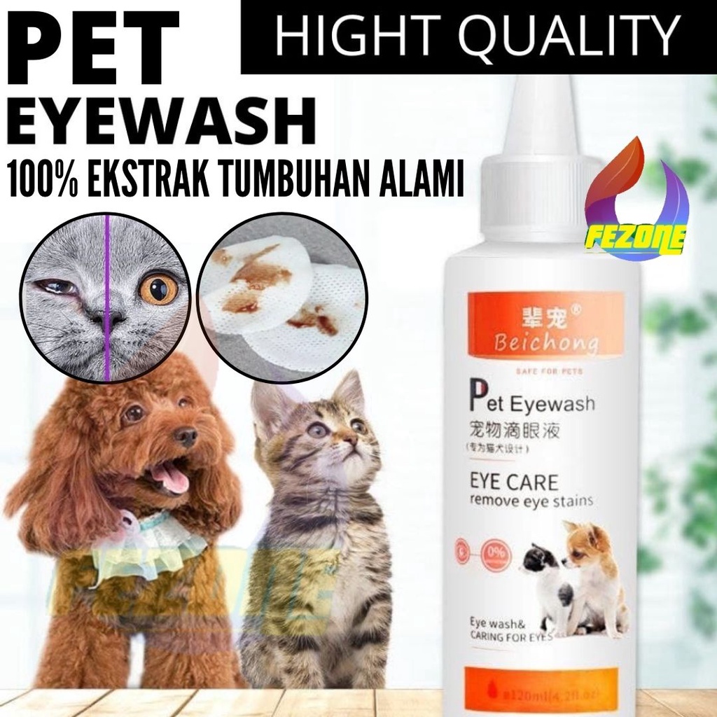 Pembersih Mata Anjing Kucing MPets Eye Care Dog Cat Anti Debu Kotoran Berkerak FEZONE