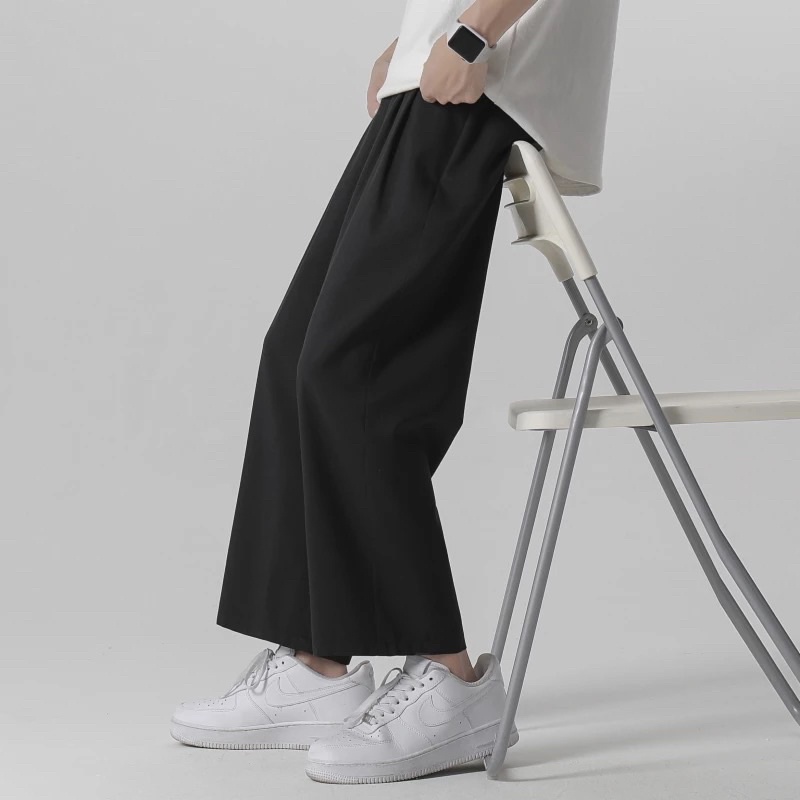 Streetwear Ankle Pants Model Oversize - Celana Unisex Cropped Pants