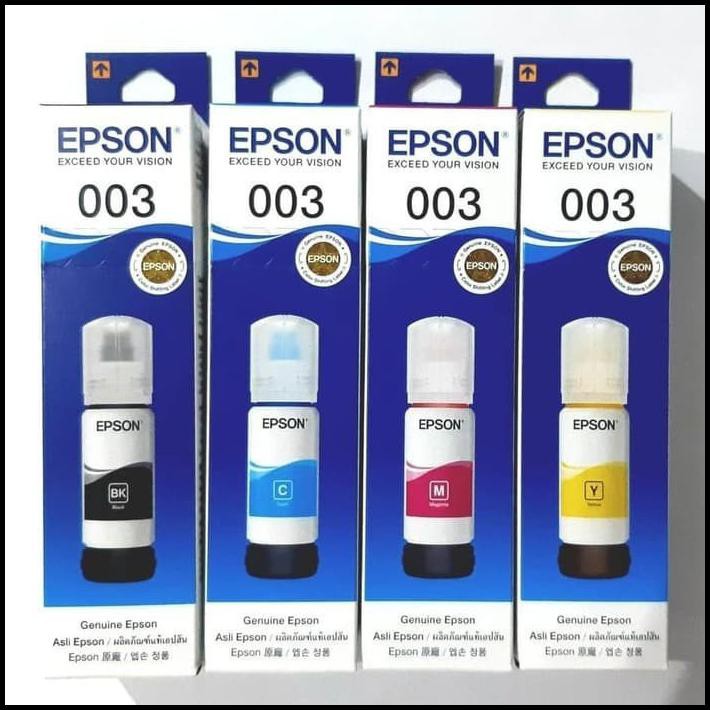 Shazfa.10 | Tinta Epson 003 Original L1110, L3110, L3101, L3150, - Hitam