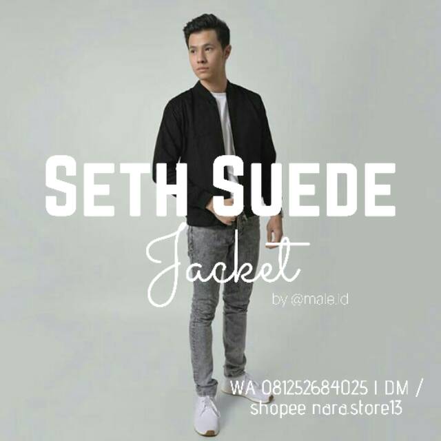 SETH SUEDE JACKET BY MALE.ID