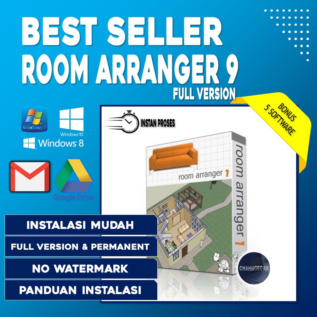 Room Arranger 2023 Full Version Lisensi Lifetime Permanent | Software Home Design 3D &amp; 2D Windows Sweet Home/Sketchup