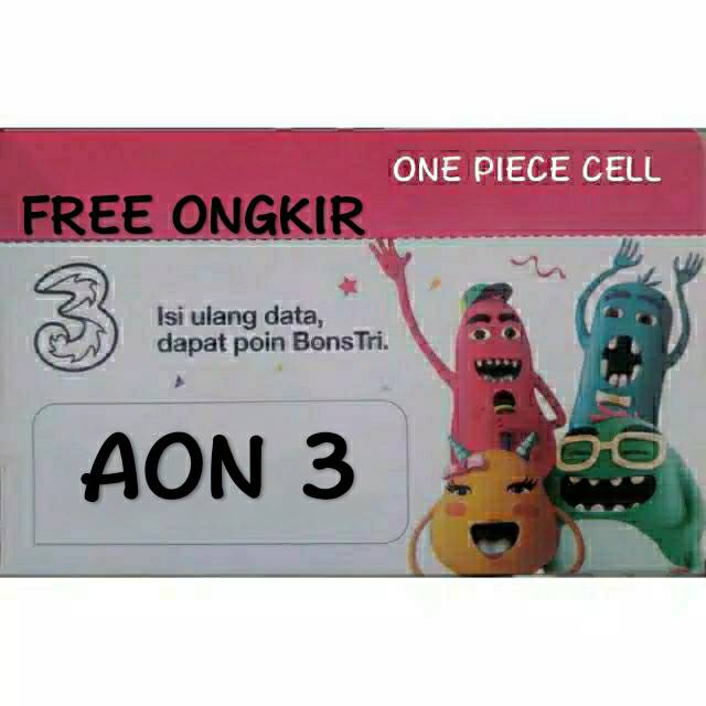 VOUCHER TRI 3 AON 3GB NASIONAL