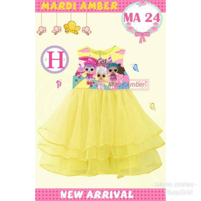 Dress Pesta Anak Mardi Amber MA-24