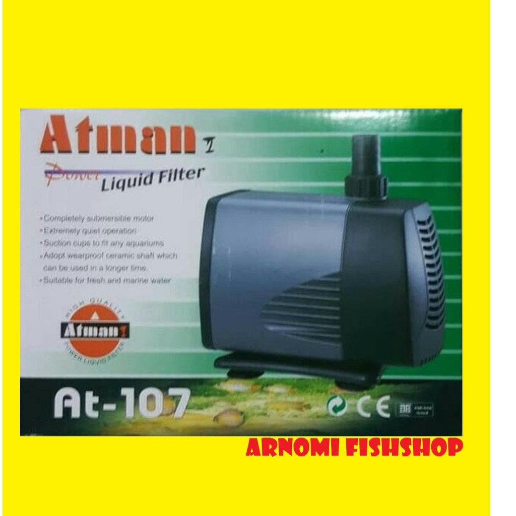 Atman AT-107 Pompa Air Aquarium pompa kolam hidroponik