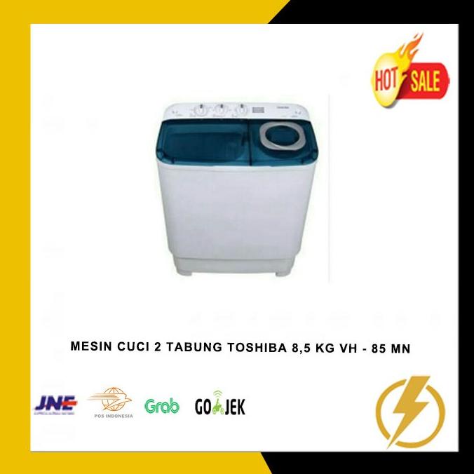 MESIN CUCI 2 TABUNG TOSHIBA 8.5 KG VH - 85 MN