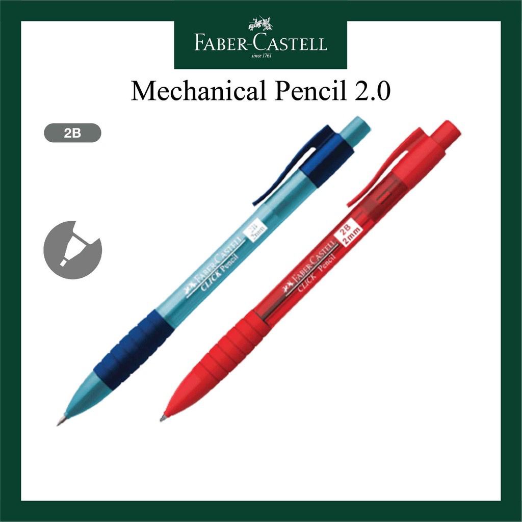 Pensil Mekanik Faber-Castell Ukuran 2.0