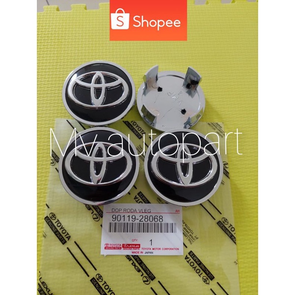 Tutup dop roda velg 1pc Toyota Altis Ori