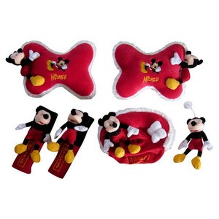 Car set bantal mobil 3 in 1 mickey mouse mobil ayla-ayla 2018