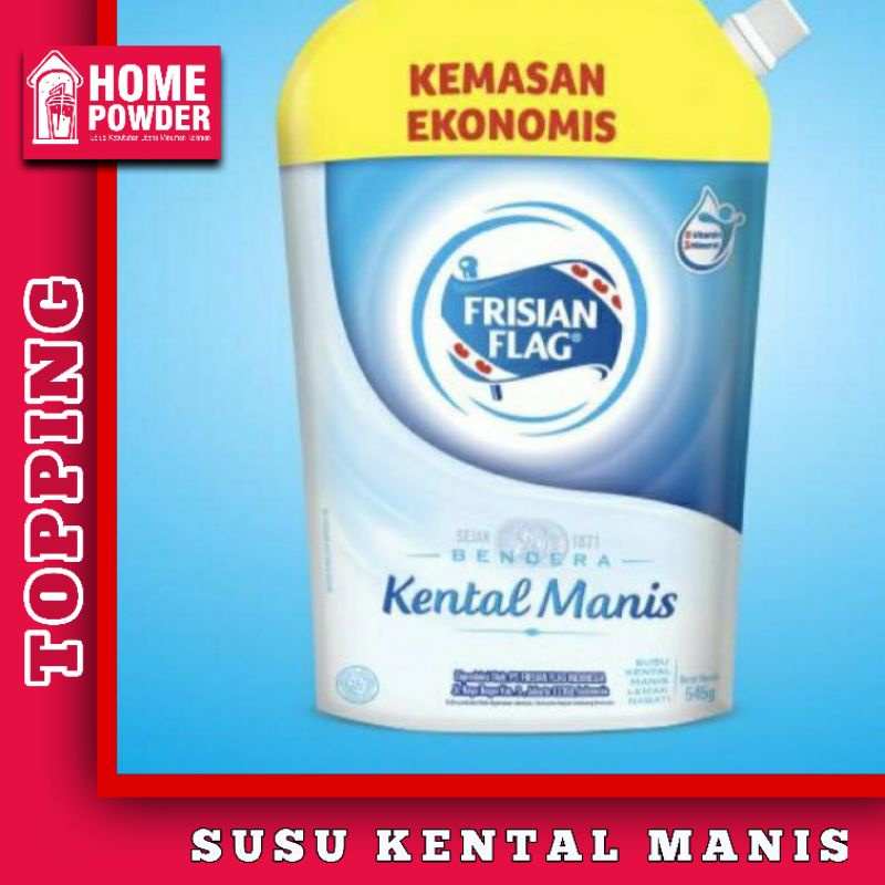 

Promo Murah Lebai Susu Kental Manis Bendera 545g Frisian Flag