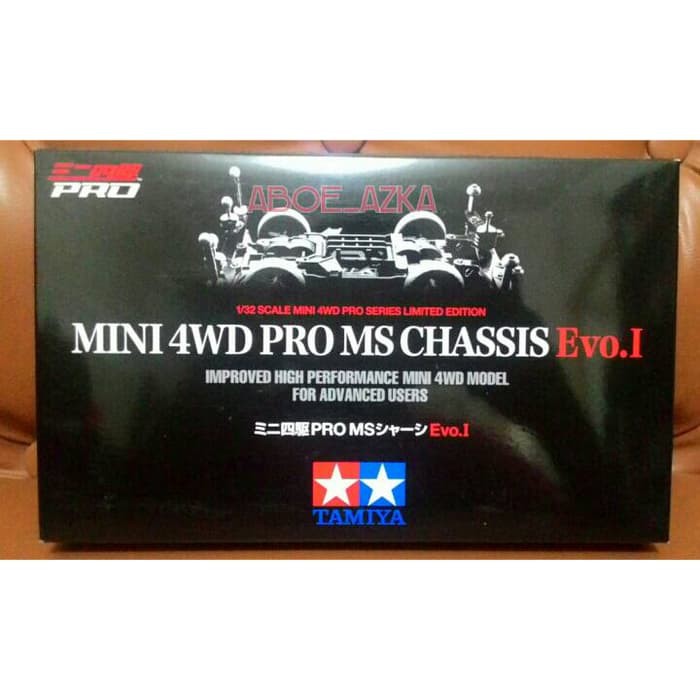 Mini 4wd Pro MS chassis Evo. 1