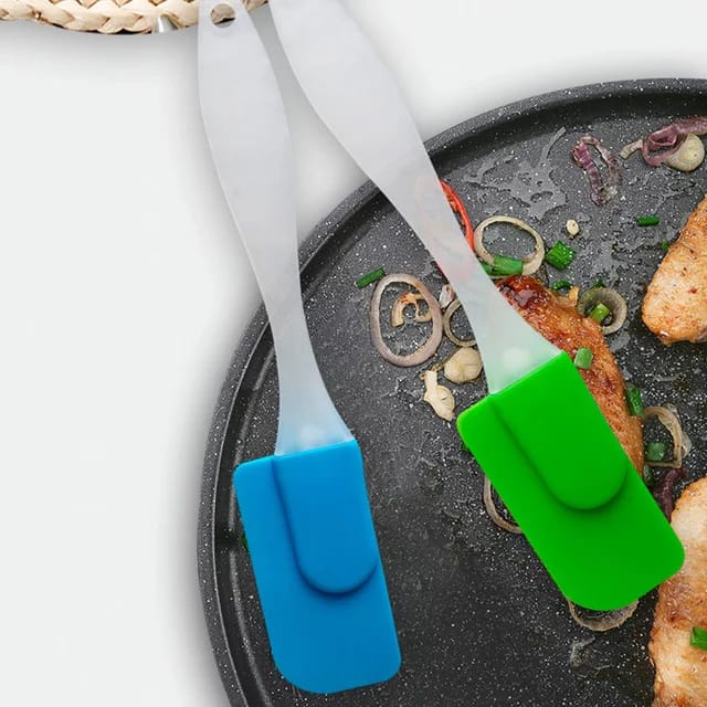 Spatula silikon tahan panas food grade spatula silocone masak