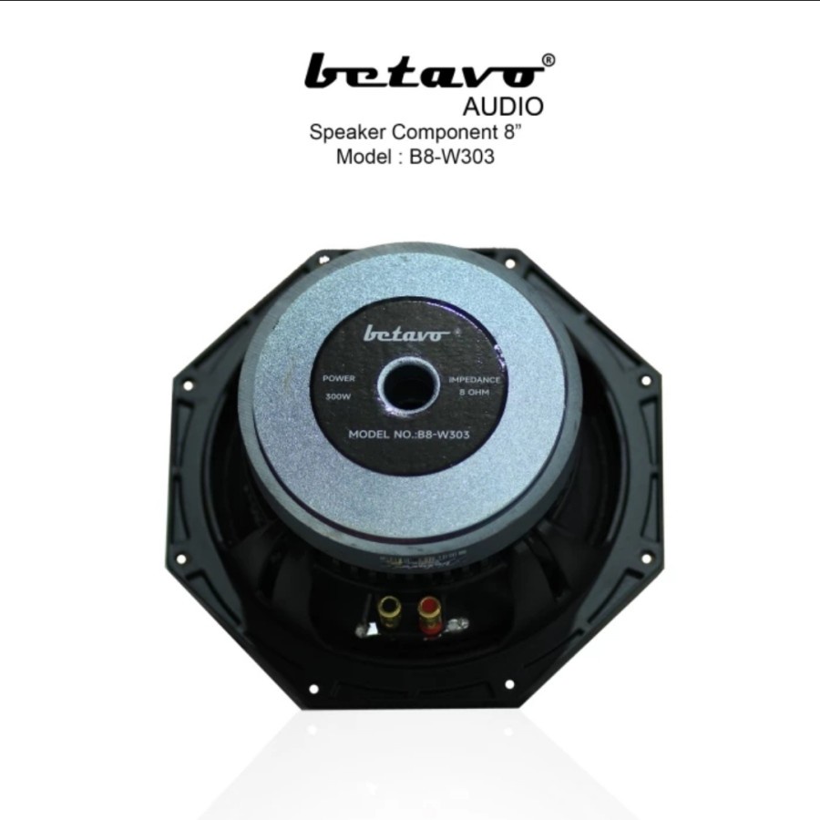 Speaker komponen betavo 8 inch B8 w303 component b 8 w 303
