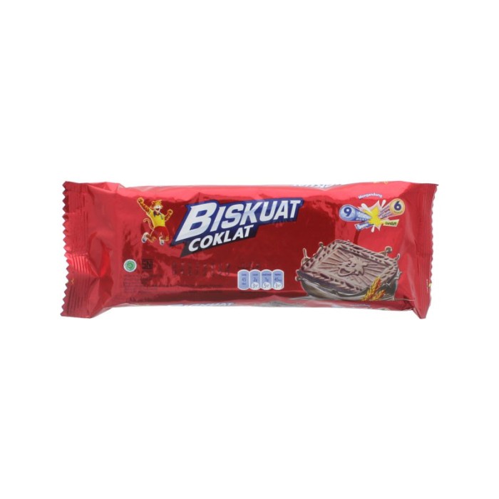 

BISKUAT ENERGI COKLAT 60G