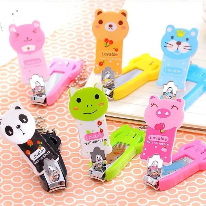 Gunting Potong Kuku Nail Clipper Bayi Anak Karakter Lucu