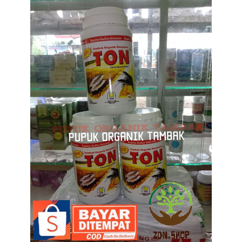 tonk nasa vitamin ikan tambak organic pupuk ikan ton nasa origianal