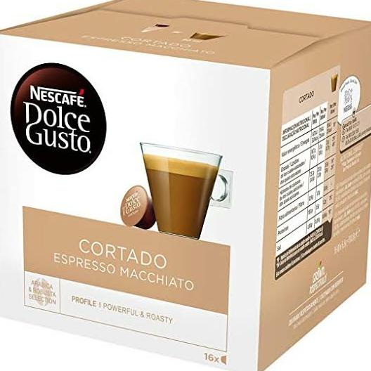 

Hot Sale Ready Stock - Kapsul Kopi Nescafe Dolce Gusto Cortado Impor Bergaransi