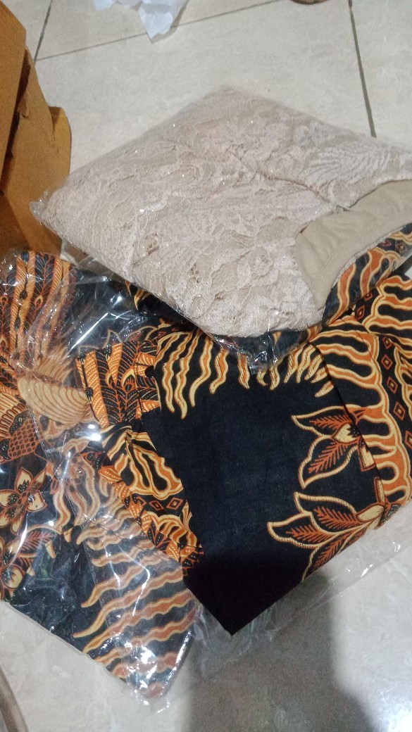 (ori -6 Varian Warna) Batik Couple Kartika 2495 Gamis  Modern Motif Kelabang - Bs059